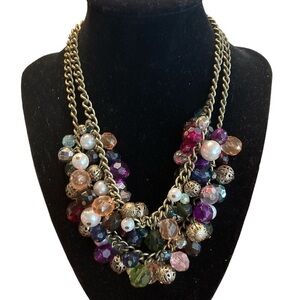 dup🌸NIB AVON Brilliant Colored Collar Necklace